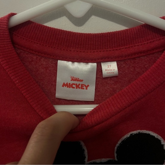 Toddler Boys Mickey Mouse Sweater❤️🖤 - Picture 3 of 4